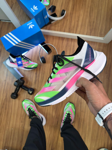 Ad Adizero 8 Verde/Rosa