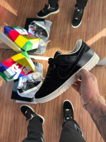 Nk Dunk Low Pro Preto Creme