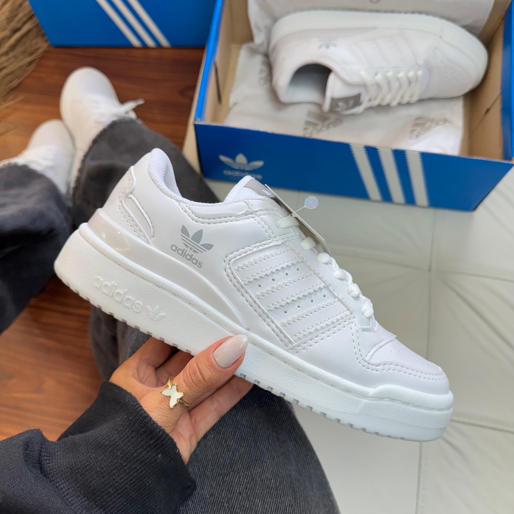Ad Fórum Low Branco Branco