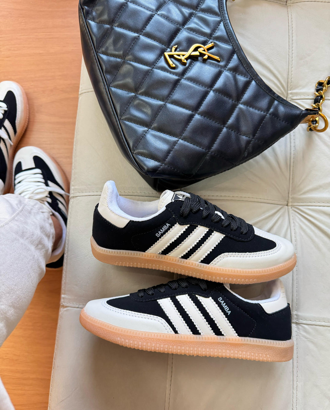 Ad Samba OG Preto Branco
