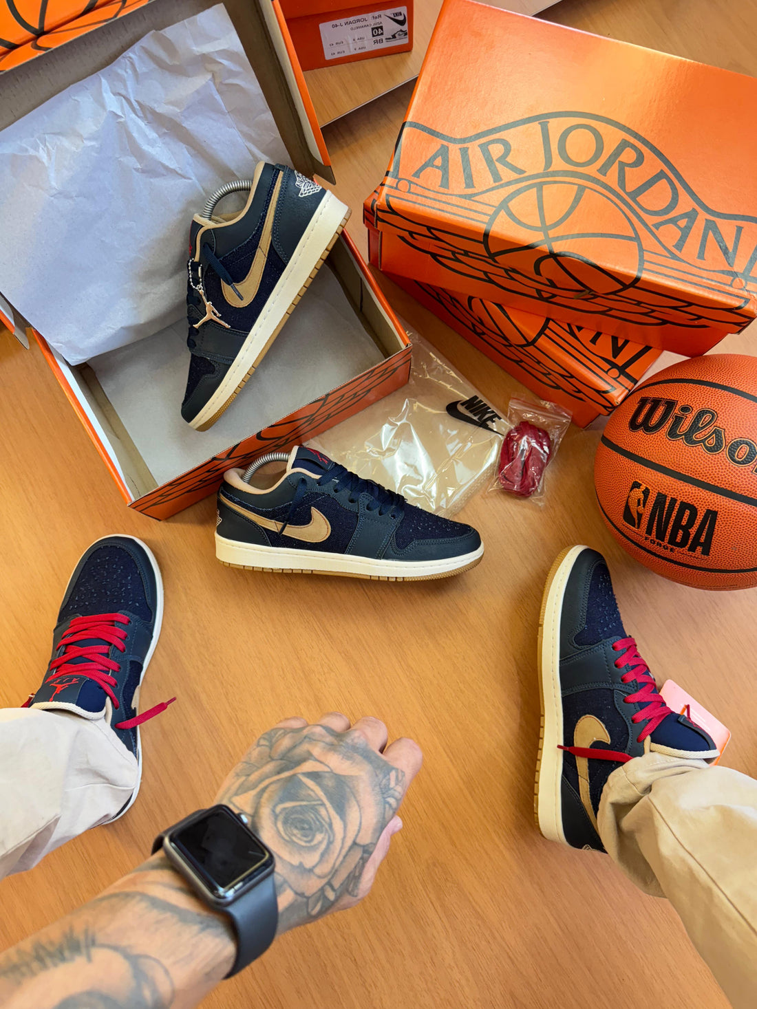 Nk Jordan Jeans Trip Azul