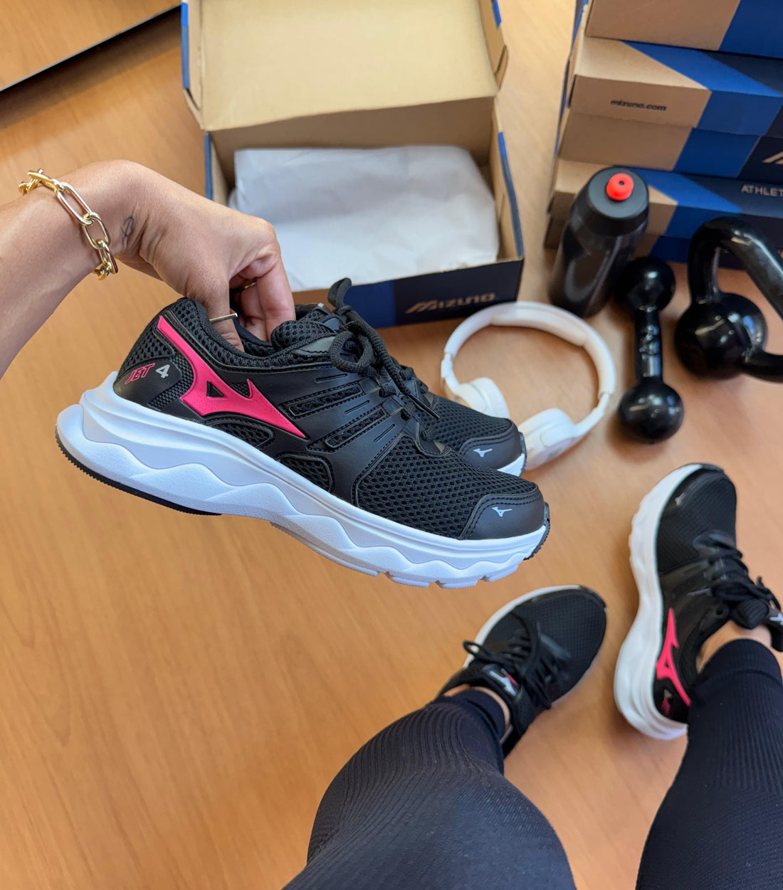 Mzno Jet 4 Preto Rosa
