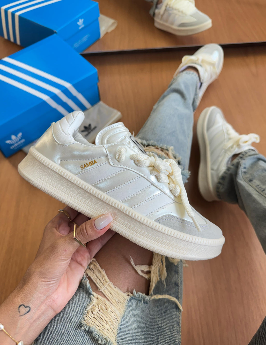 Ad Samba XLG Pérola/Branco