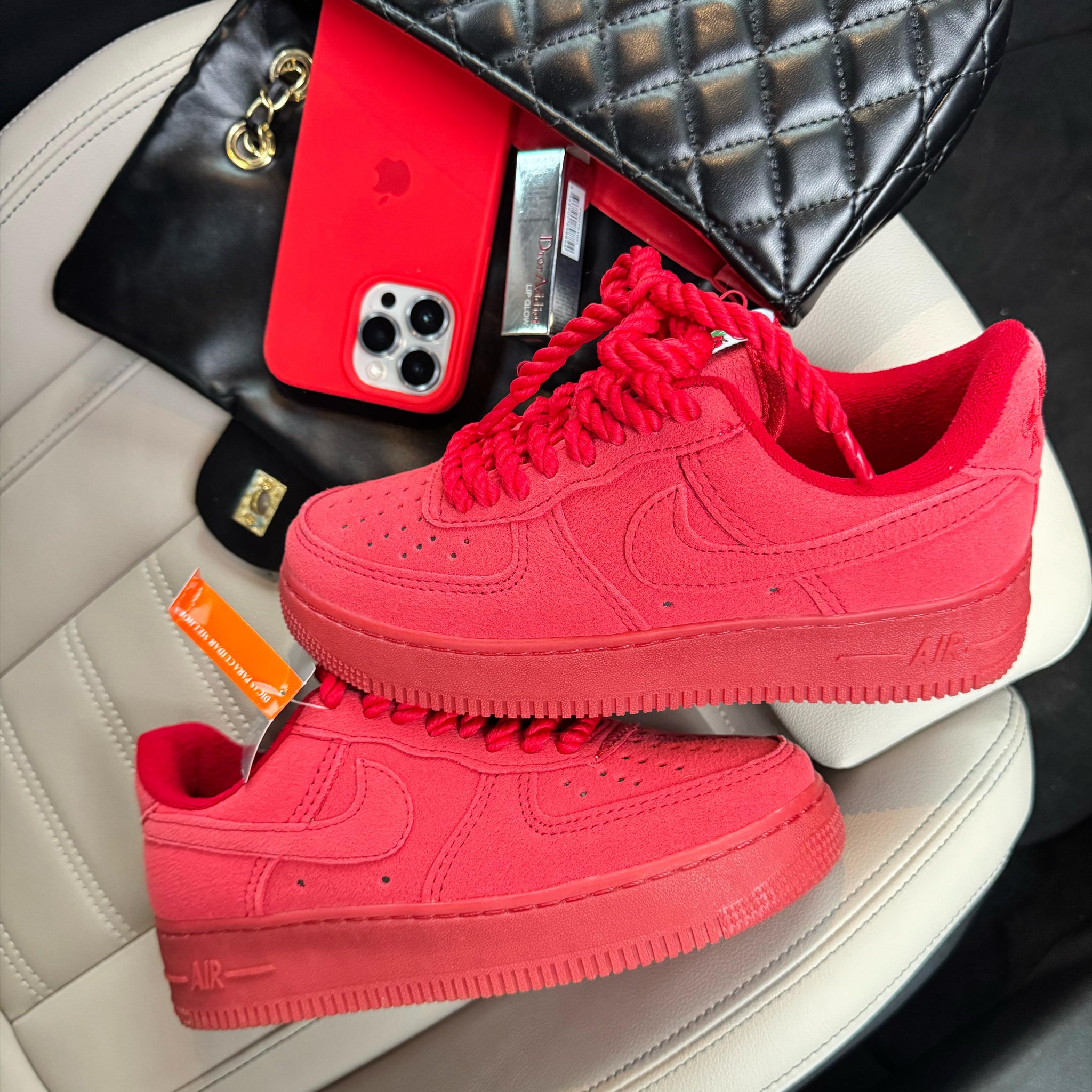 Nk Air Force Prime Camurça Vermelho
