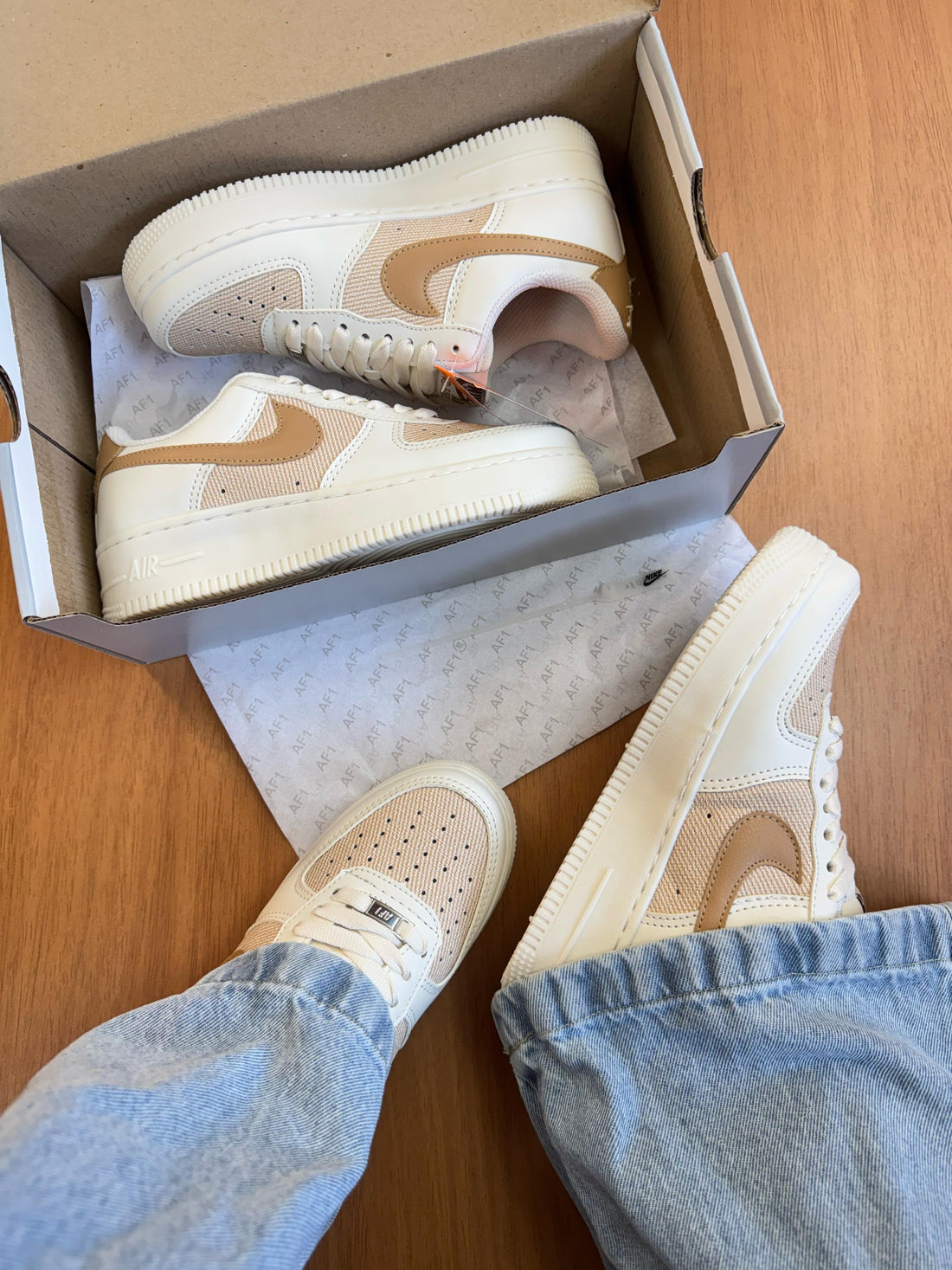 Nk Air Force Linha Luxo Tricô