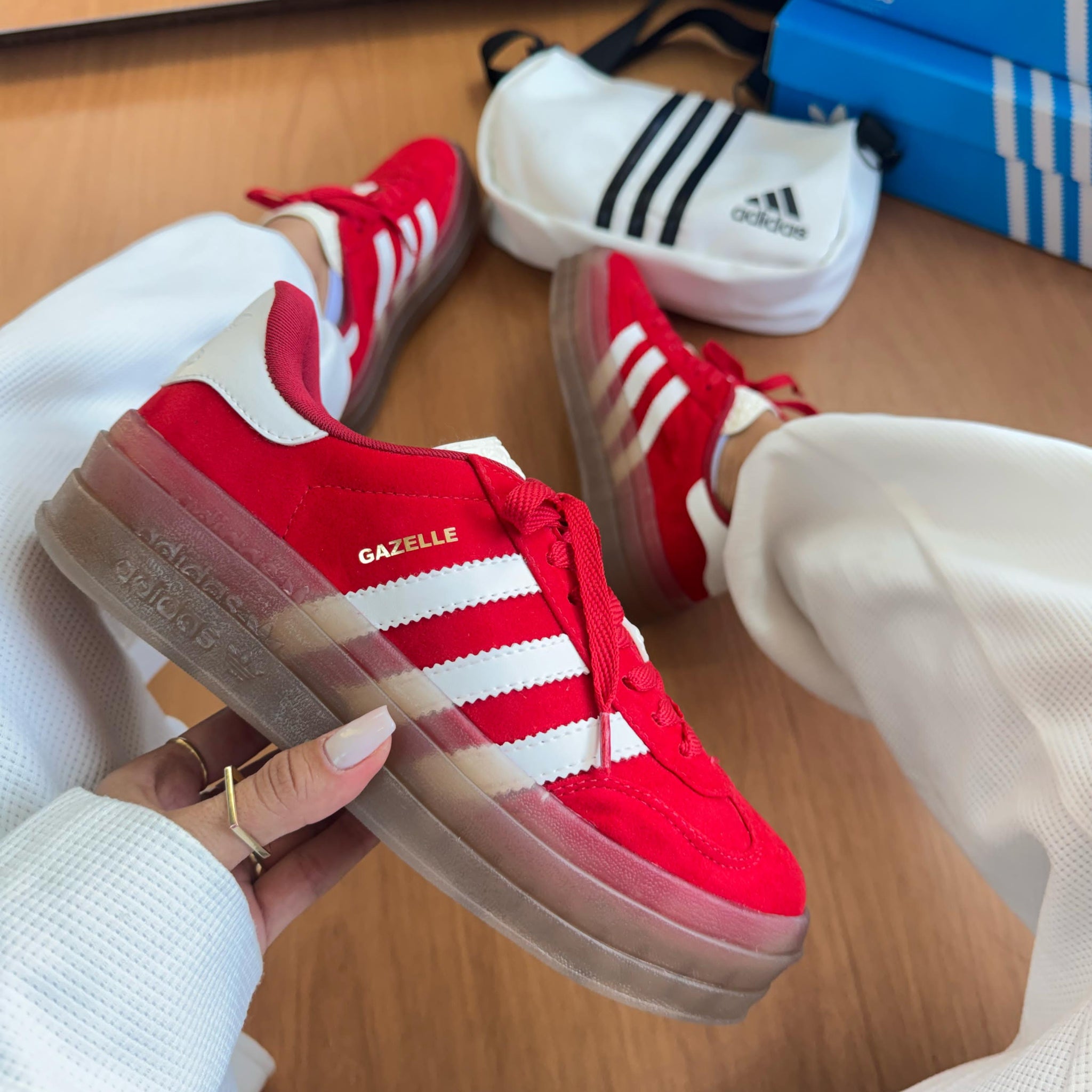 Ad Gazelle Plataforma Vermelho