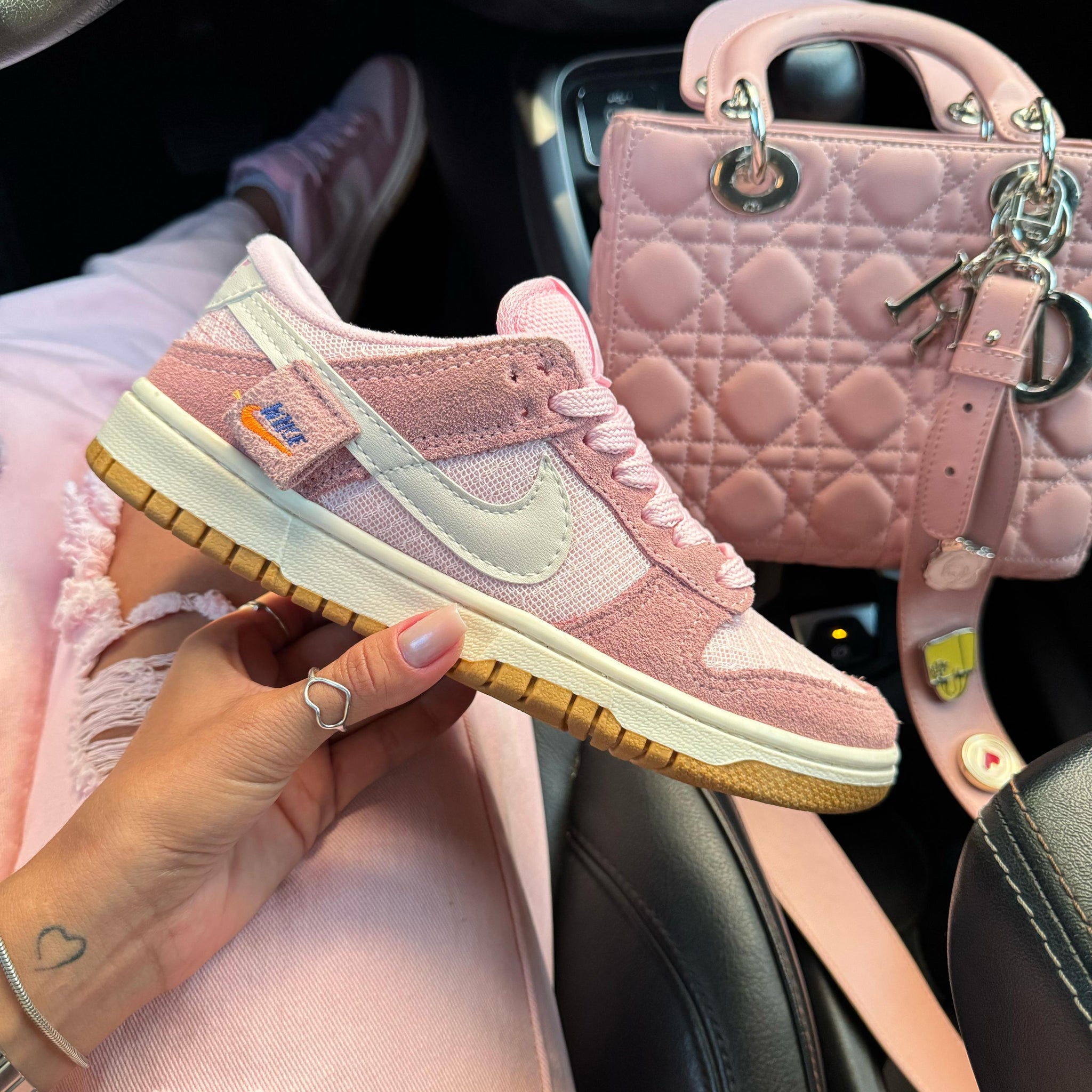Nk Dunk Teddy Bear Rosa