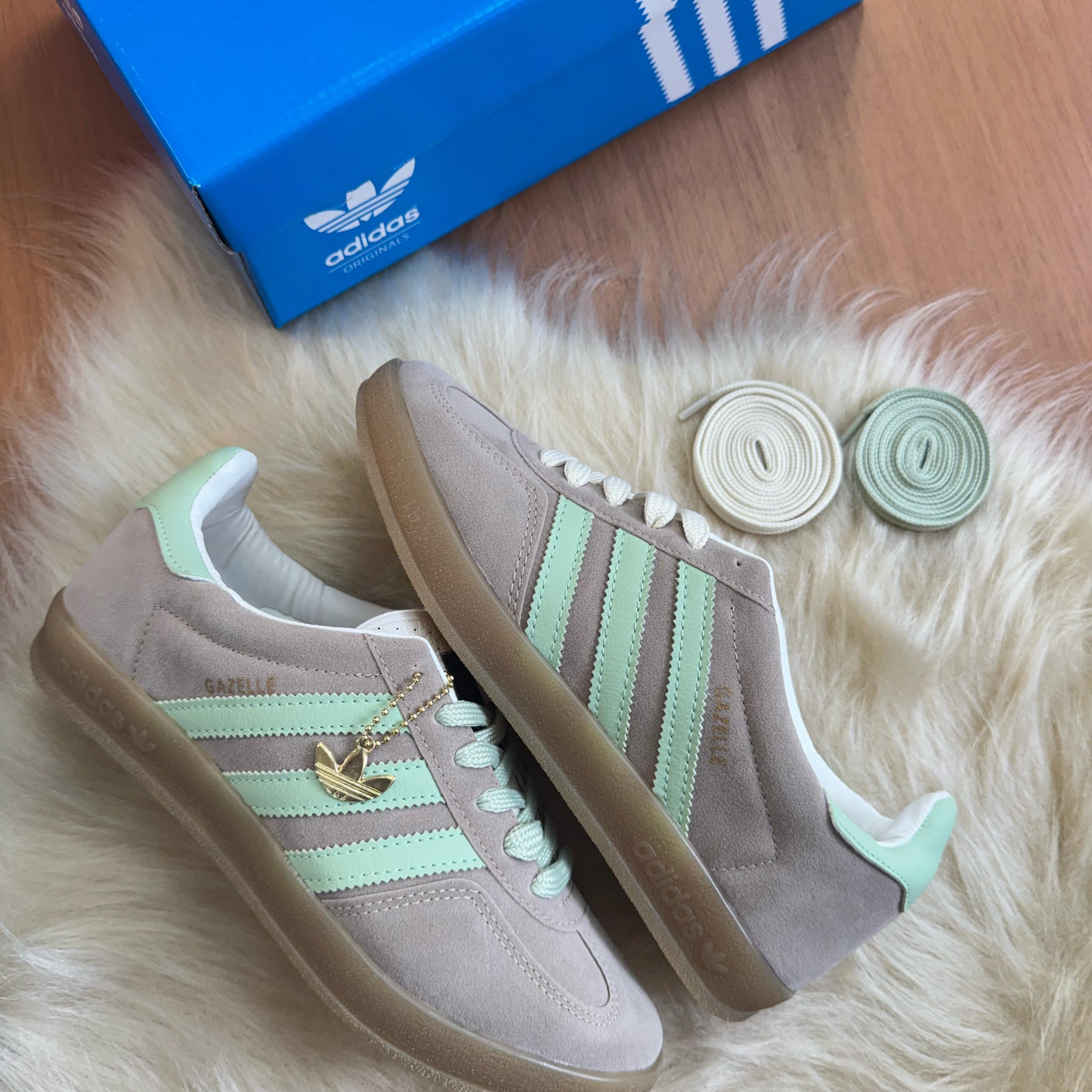 Ad Gazelle Cinza/Menta