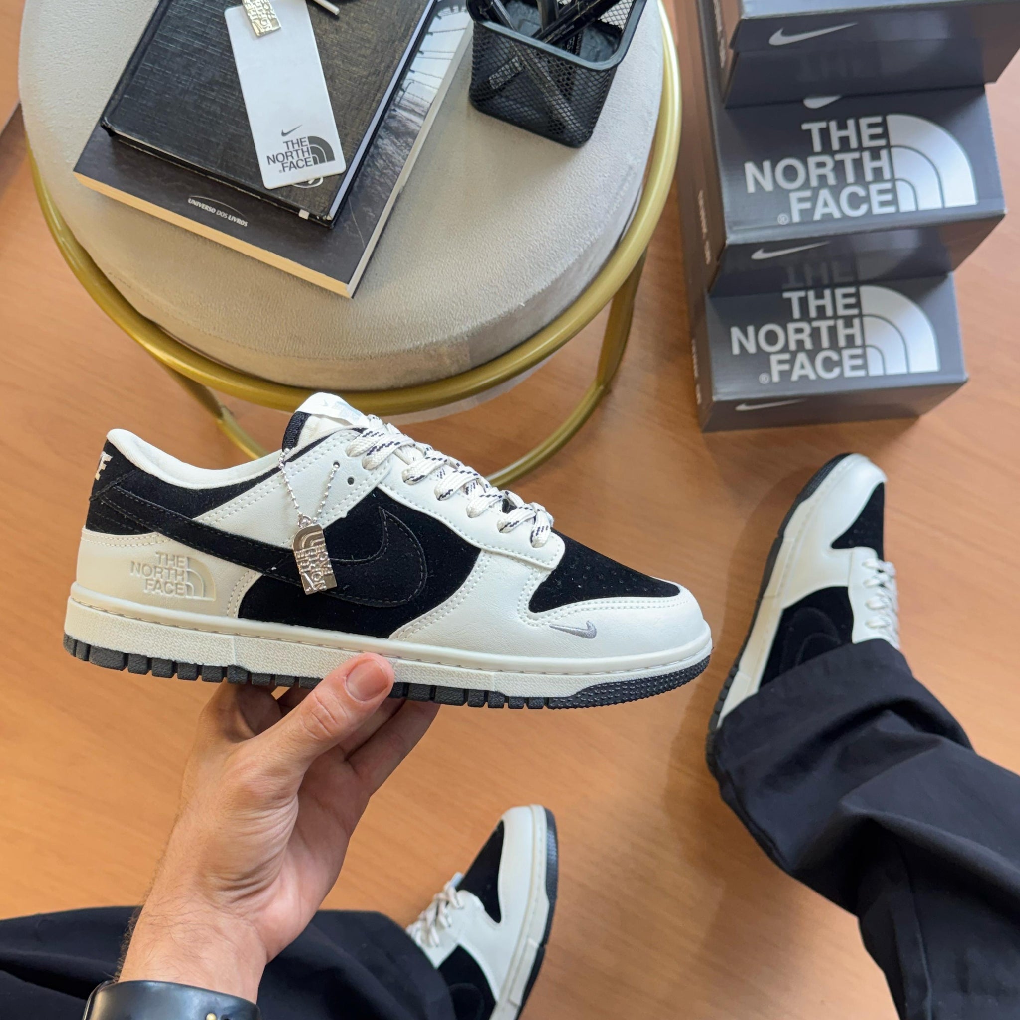 Nk Dunk The North Face Preto
