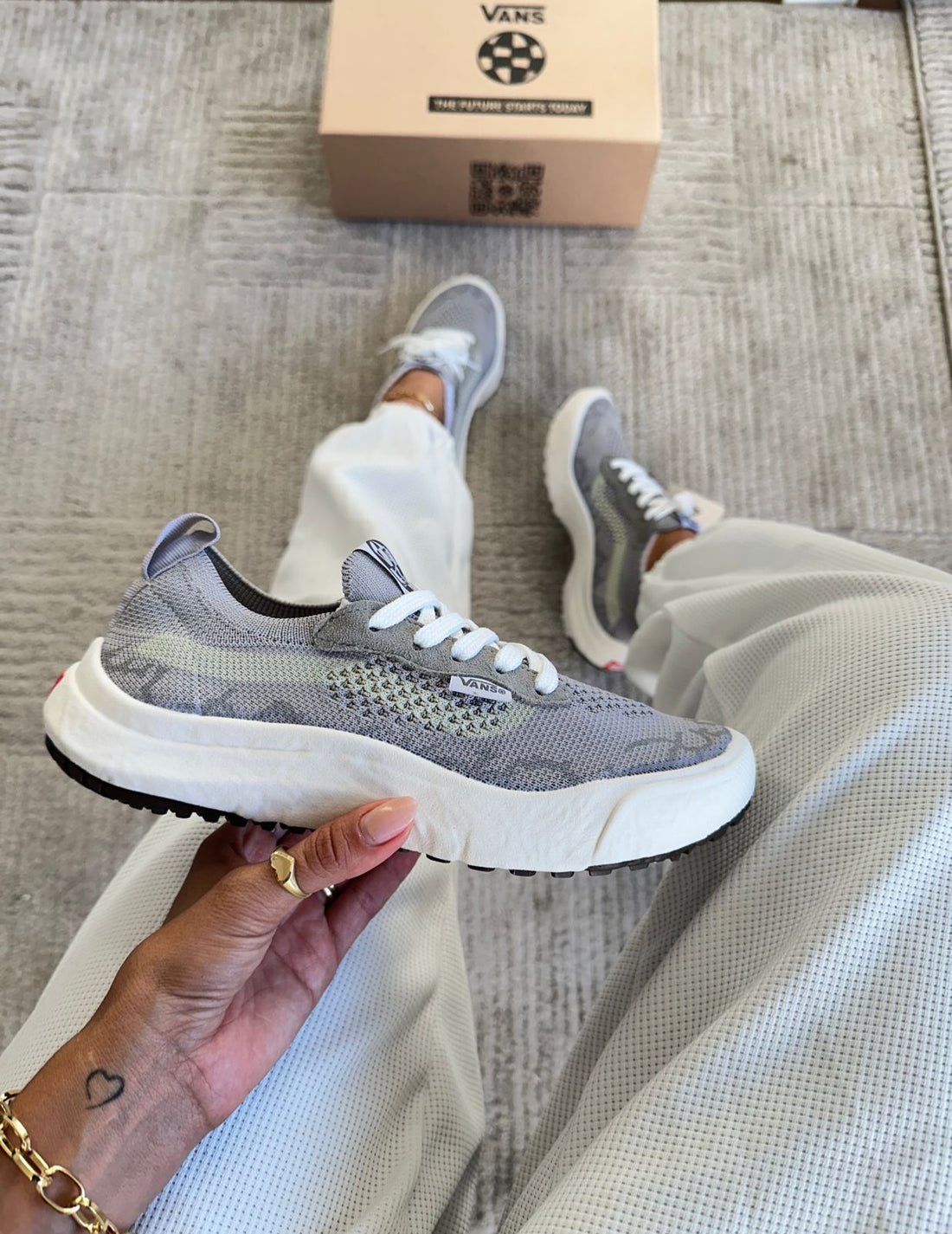 Vns VR3 Knit Cinza