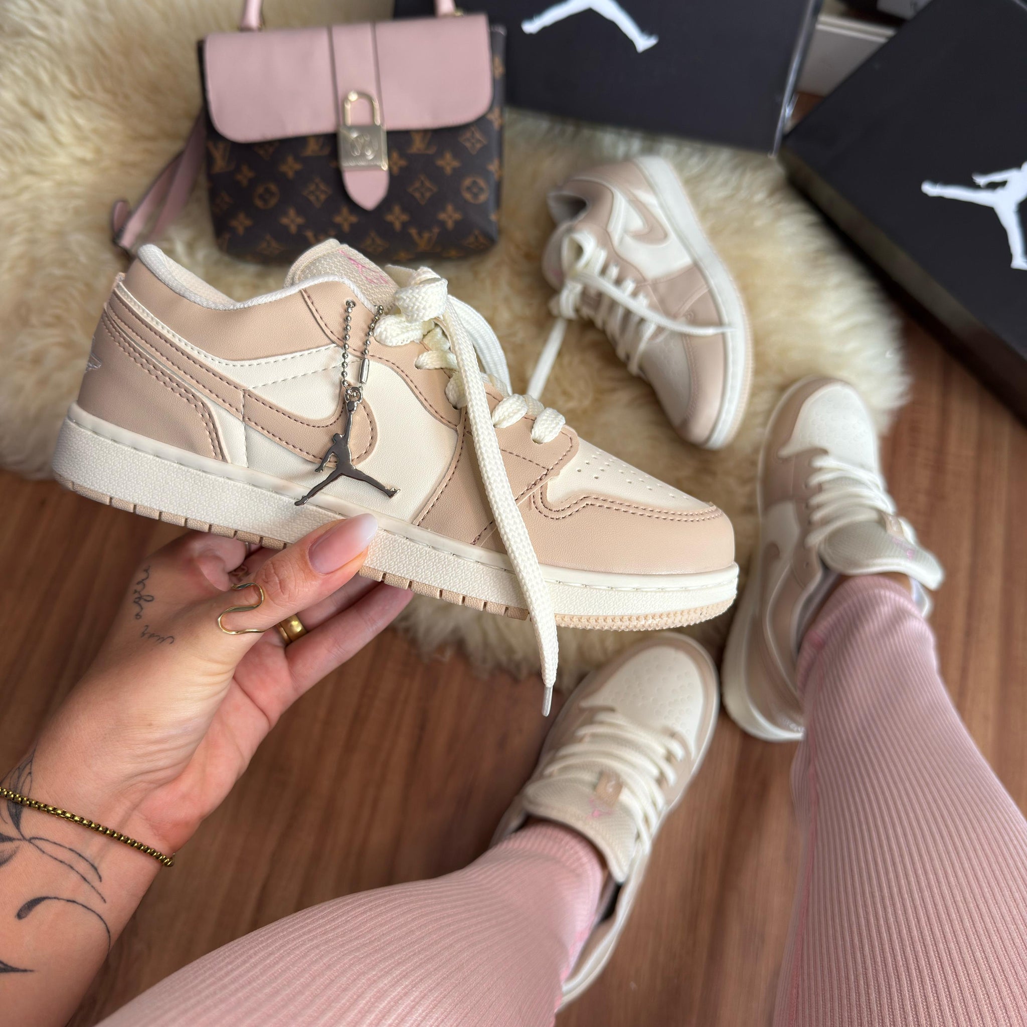 Nk Jordan Low Rose Linha Luxo