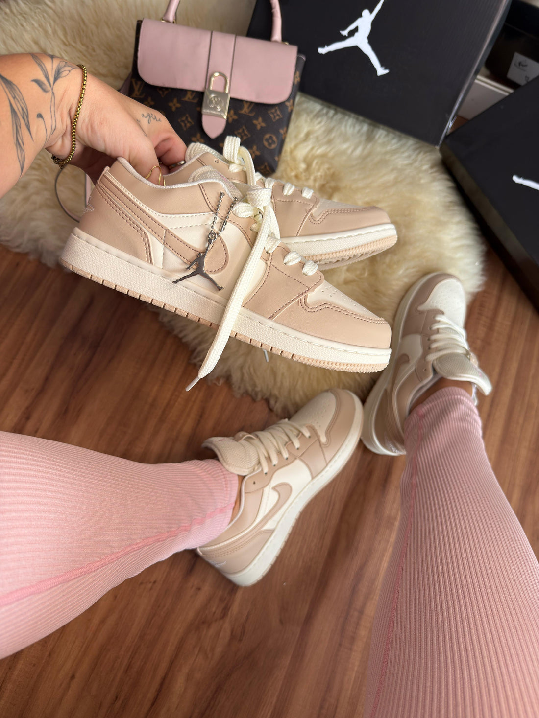 Nk Jordan Low Rose Linha Luxo