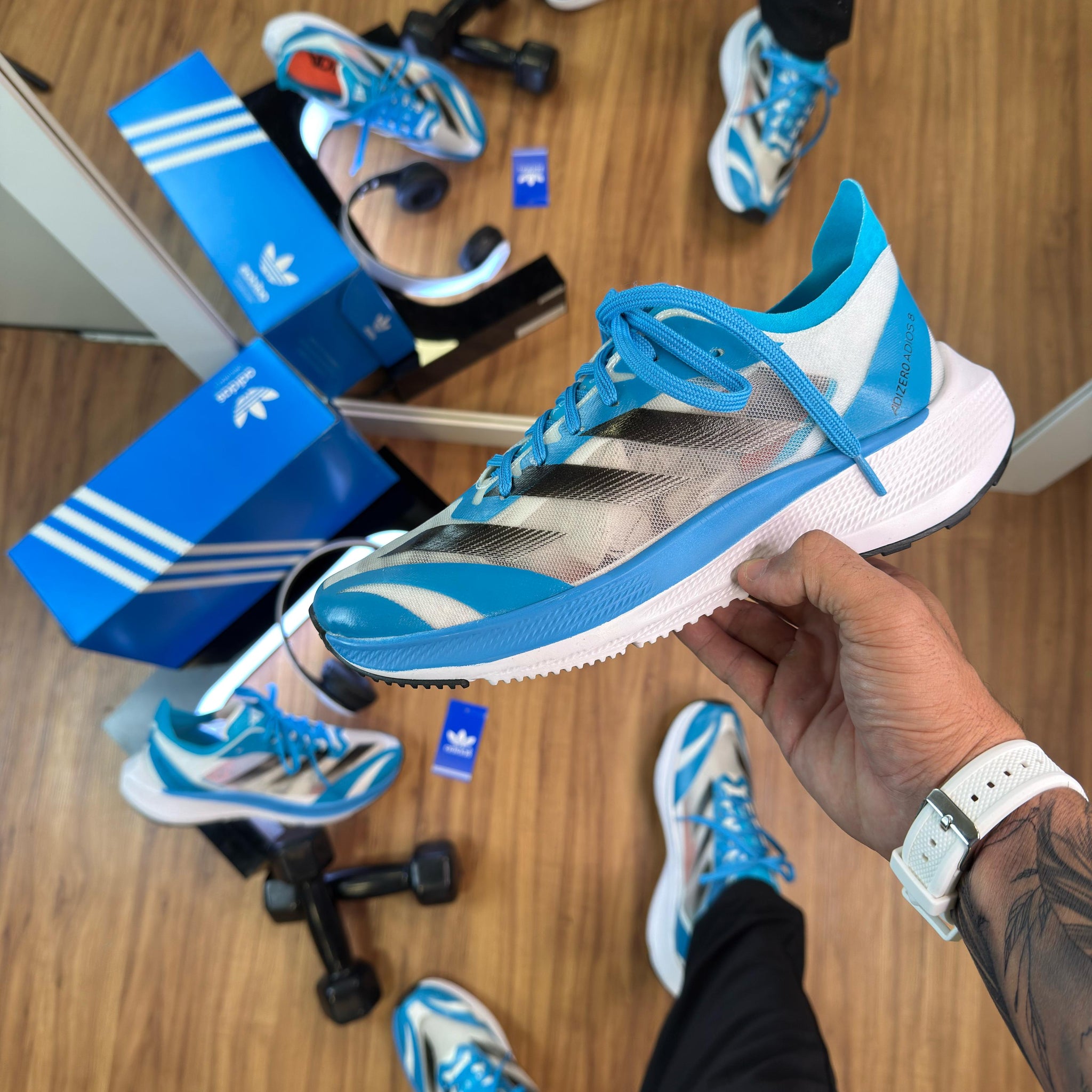 Ad Adizero 8 Azul